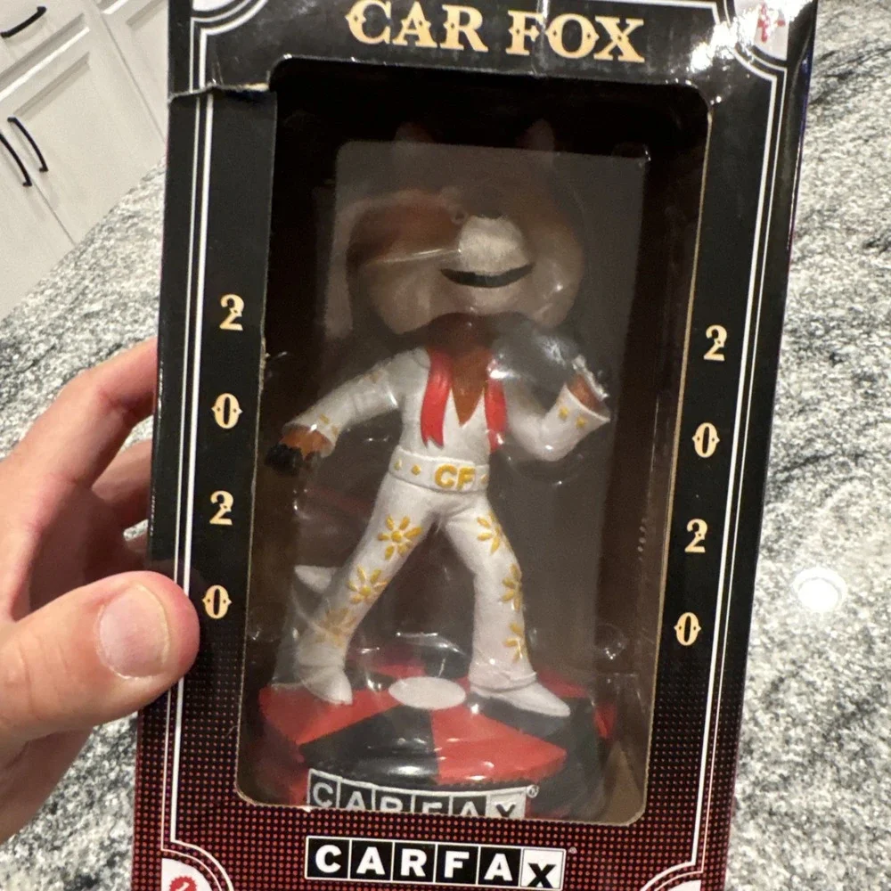 CARFAX CAR FOX BOBBLEHEAD FIGURE 2020 Elvis Viva‎ Las Vegas Bobble Head #29
